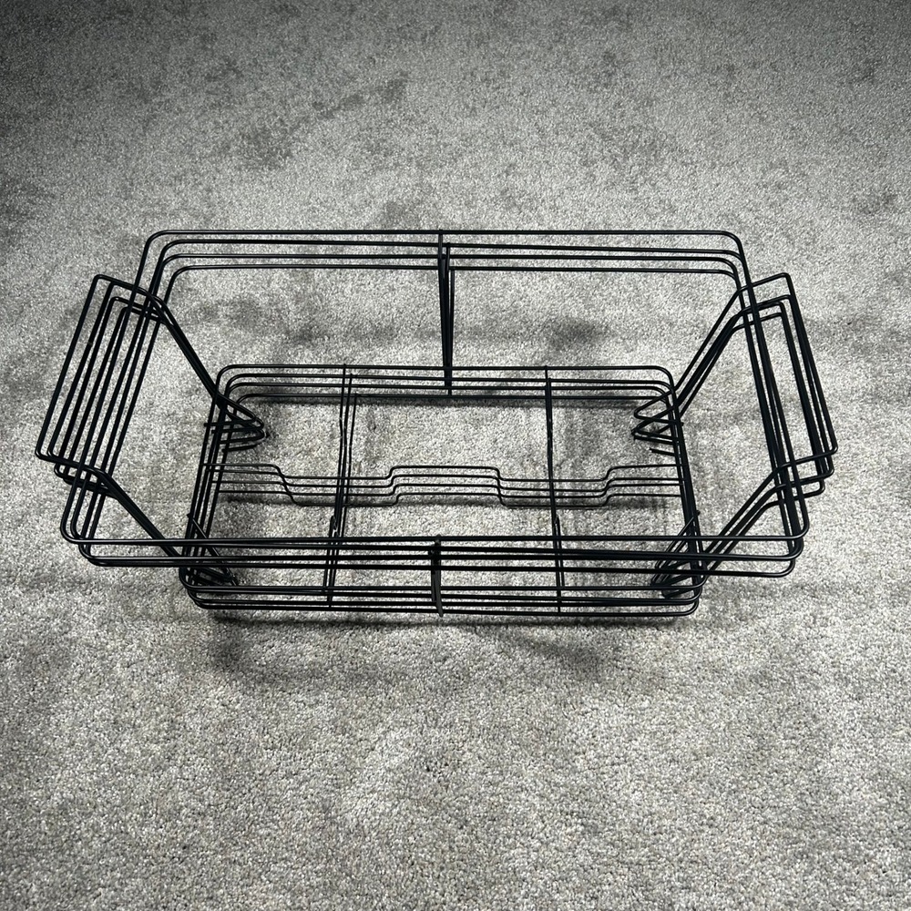 Black Wire Chafing Dish Racks Set of 4 Buffet Catering Food Warmer Stands